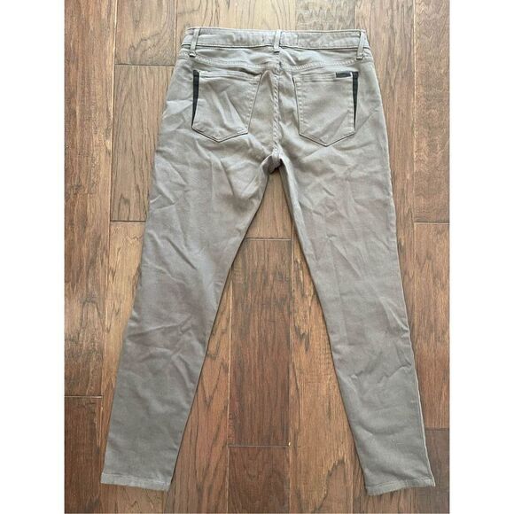 Joe’s Skinny Ankle Gray Jeans Black Hip Stripe size 30 - Picture 5 of 8